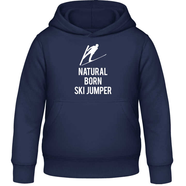 Natural Born Ski Jumper Barn Hoodie contain pic