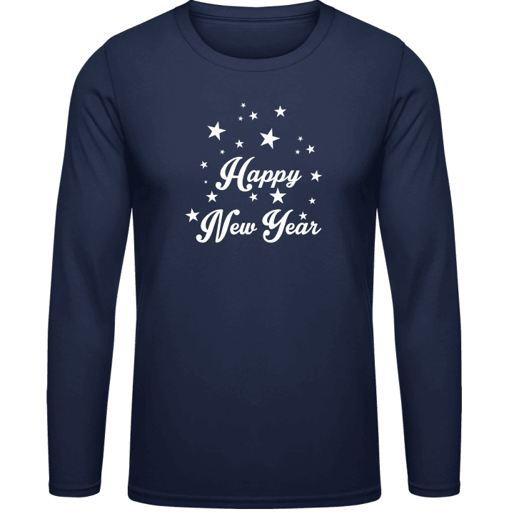 Happy New Year With Stars T-shirt à manches longues 0 image