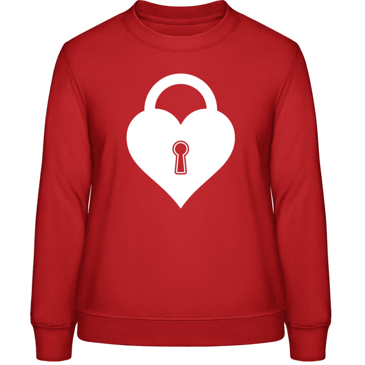 Heart Lock Sweat-shirt pour femme contain pic