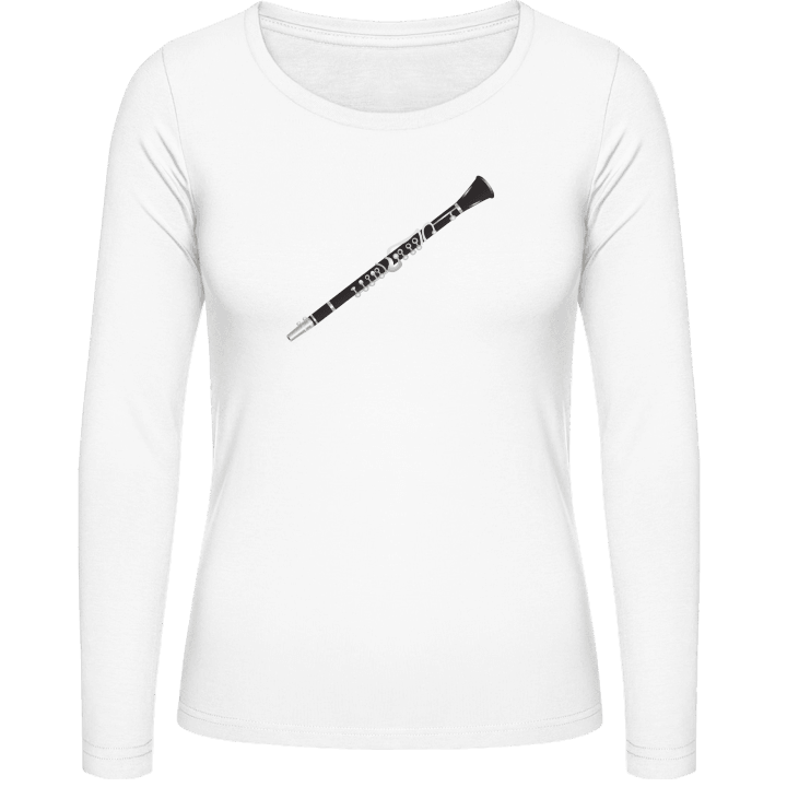 Klarinette Frauen Langarmshirt contain pic