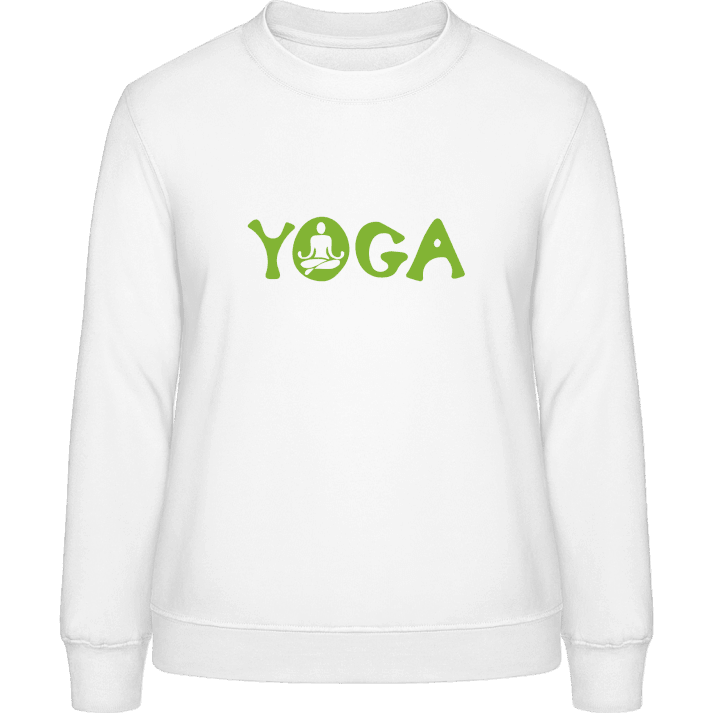 Yoga Meditation Sitting Vrouwen Sweatshirt contain pic