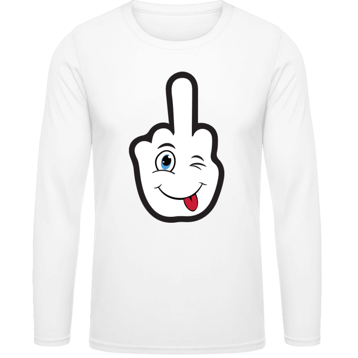 Stinky Finger Smiley Langermet skjorte contain pic