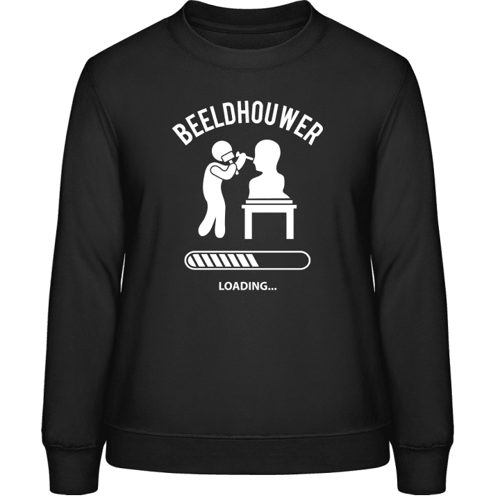 Beeldhouwer loading Sweatshirt för kvinnor contain pic