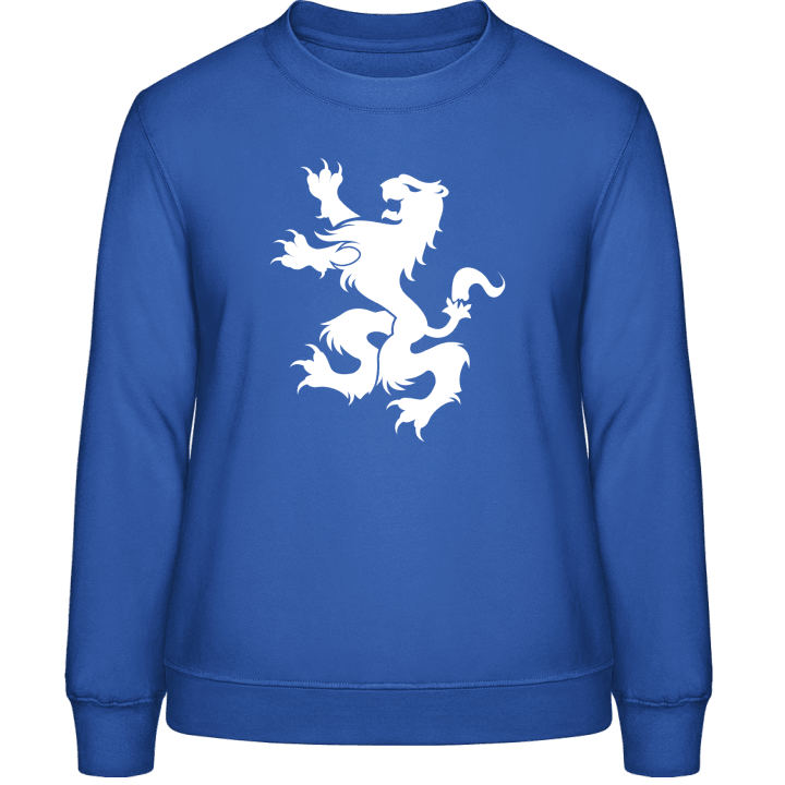 Lion Coat of Arms Sweatshirt för kvinnor contain pic