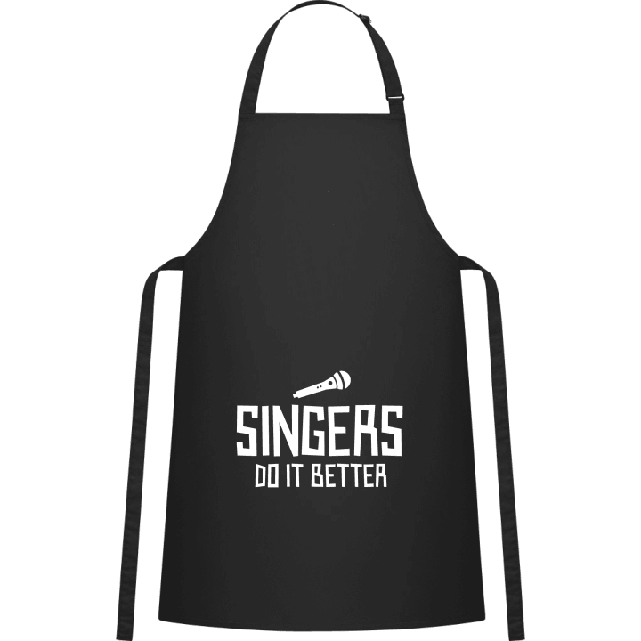 Singers Do It Better Kitchen Apron contain pic