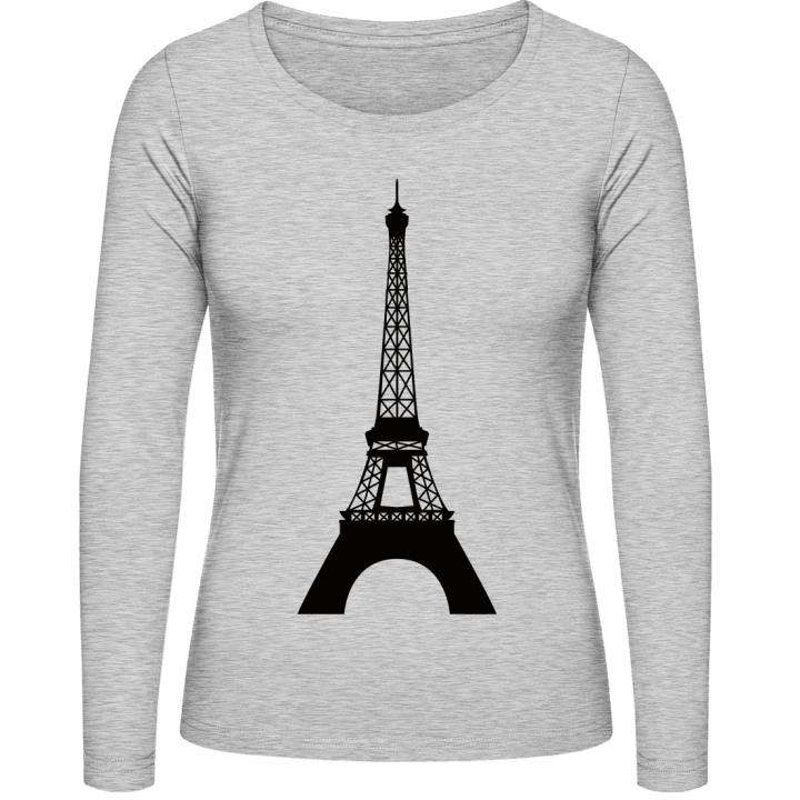 Eiffel Tower Paris Camisa de manga larga para mujer contain pic