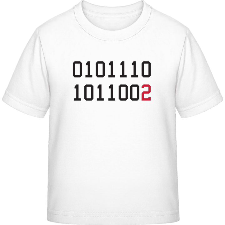 Binary Code Think Different Kinderen T-shirt contain pic