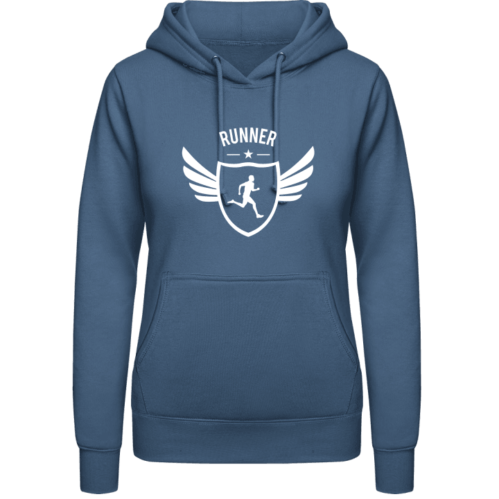 Runner Winged Women Hoodie contain pic