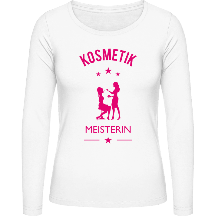 Kosmetik Meisterin Frauen Langarmshirt contain pic