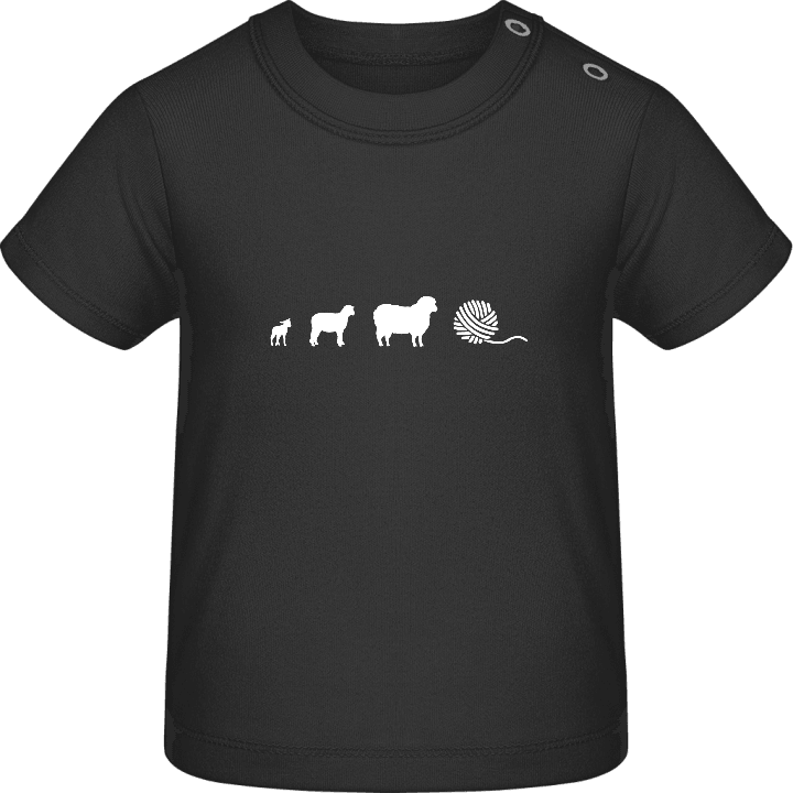 Evolution Of Sheep To Wool T-shirt bébé 0 image