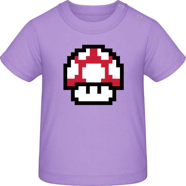 Pixel Mushroom T-shirt bébé contain pic