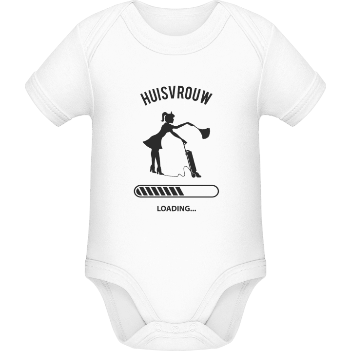 Huisvrouw loading Baby romper kostym contain pic