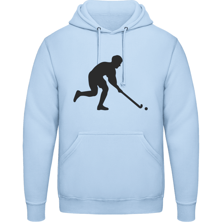 Field Hockey Player Silhouette Hettegenser contain pic