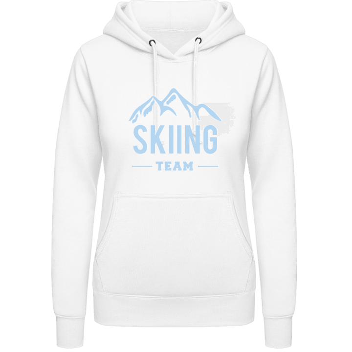 Skiing Team Vrouwen Hoodie contain pic
