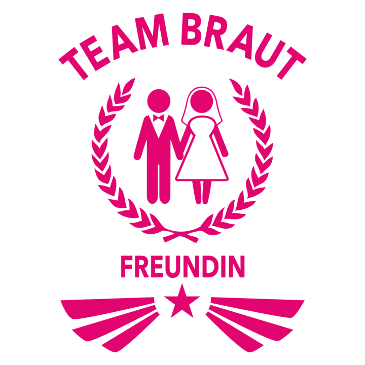 Team Braut Freundin Sudadera con capucha para mujer 0 image