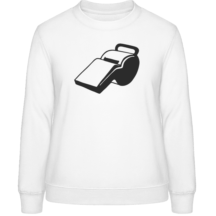 Trillerpfeife Frauen Sweatshirt contain pic