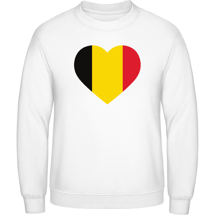 Belgium Heart Felpa contain pic