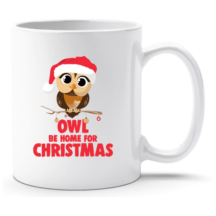 Owl Be Home For Christmas Taza 0 image