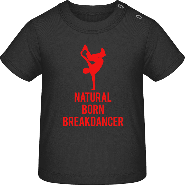 Natural Born Breakdancer Baby T-skjorte contain pic