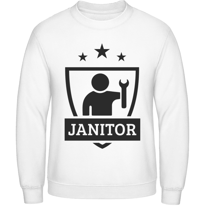 Janitor Coat Of Arms Sweatshirt contain pic