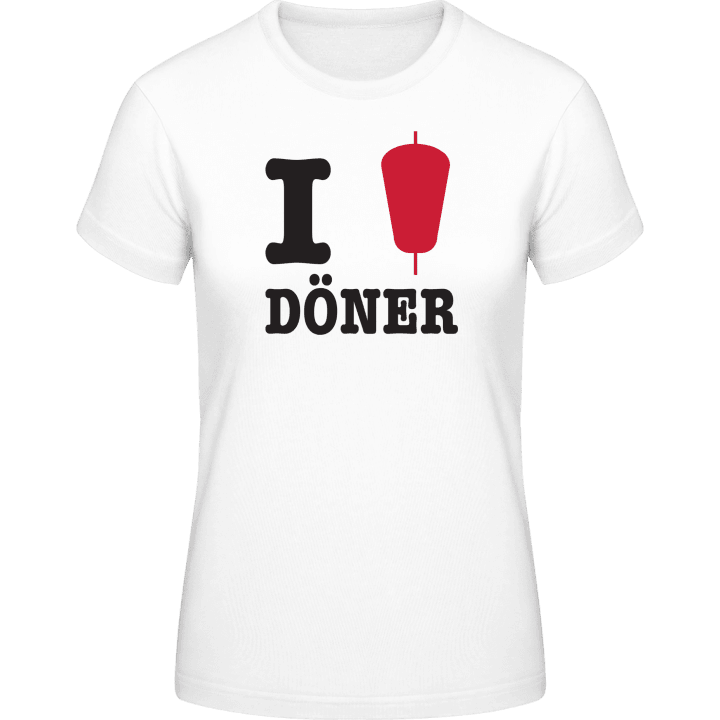 I Love Döner T-shirt för kvinnor contain pic