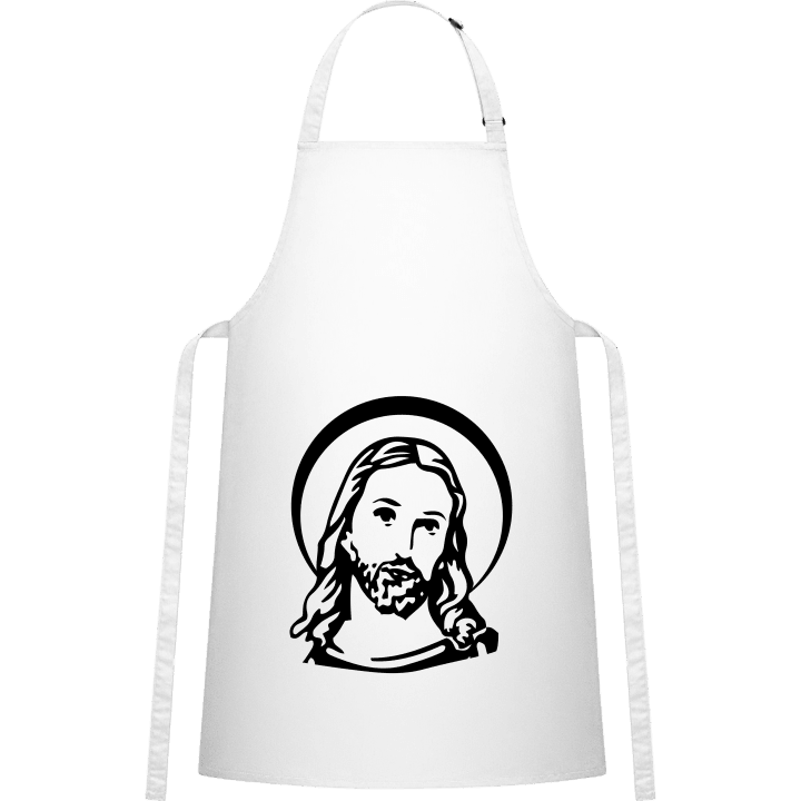 Jesus Icon Symbol Delantal de cocina contain pic