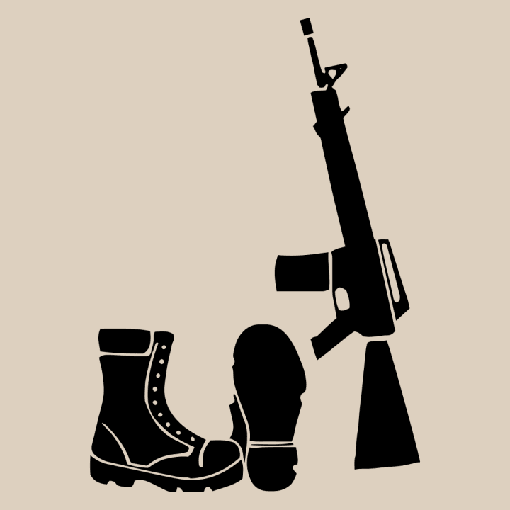 Boots And Machine Gun T-skjorte 0 image