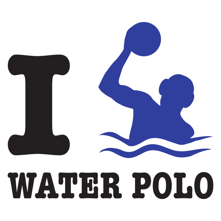 I Love Water Polo Stoffpose 0 image