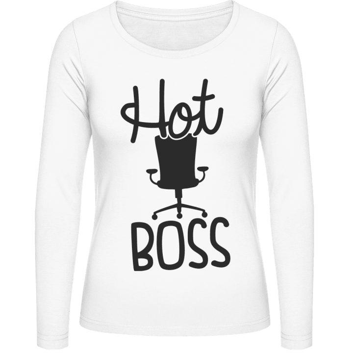 Hot Boss Langermet skjorte for kvinner contain pic