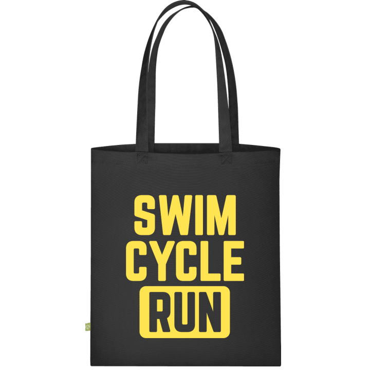 Swim Cycle Run Bolsa de tela contain pic