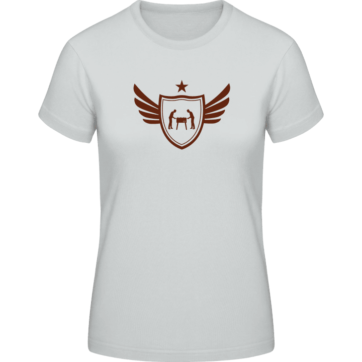 Table Football Star Frauen T-Shirt contain pic