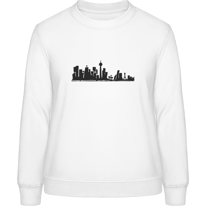 Berlin Skyline Sweatshirt för kvinnor contain pic