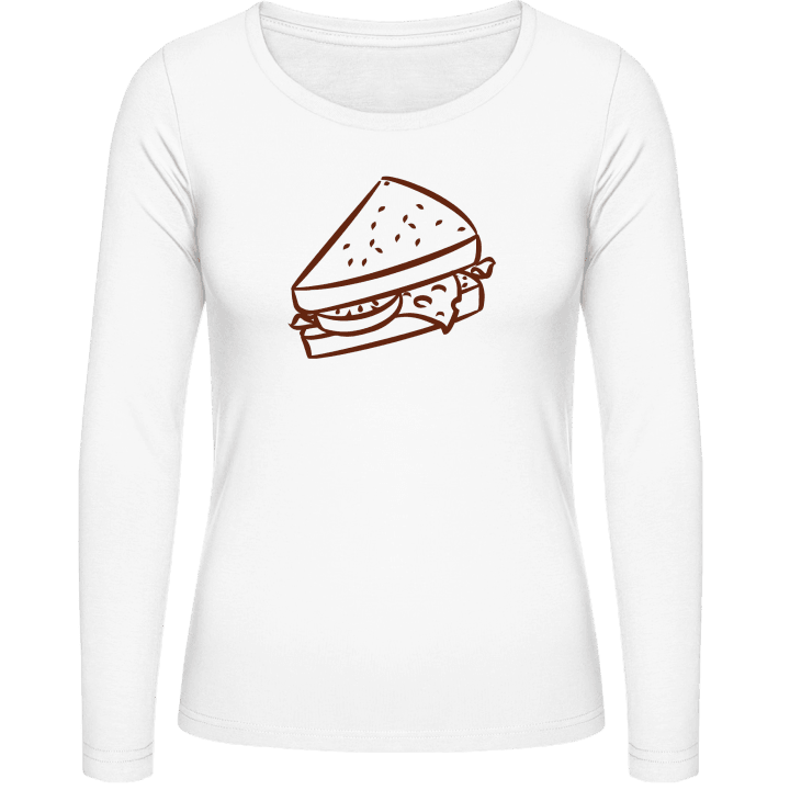 Sandwich Frauen Langarmshirt contain pic