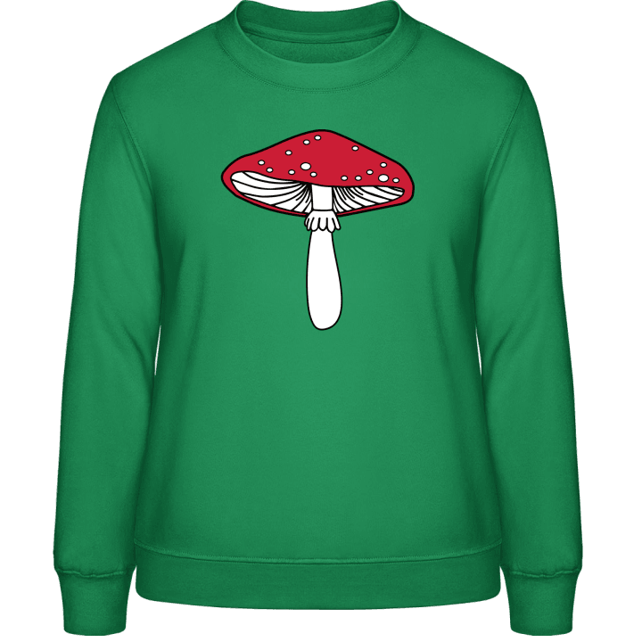 Red Mushroom Women Sweatshirt 0 image