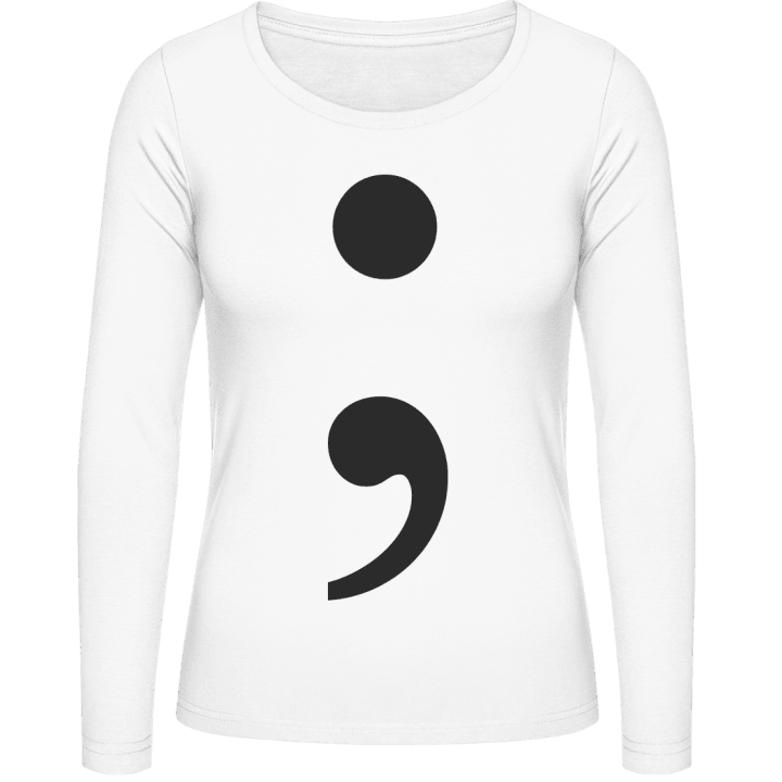 Semicolon Frauen Langarmshirt 0 image