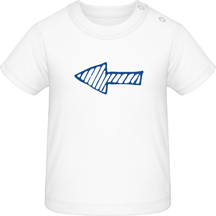 Right Arrow Scribble Baby T-Shirt 0 image
