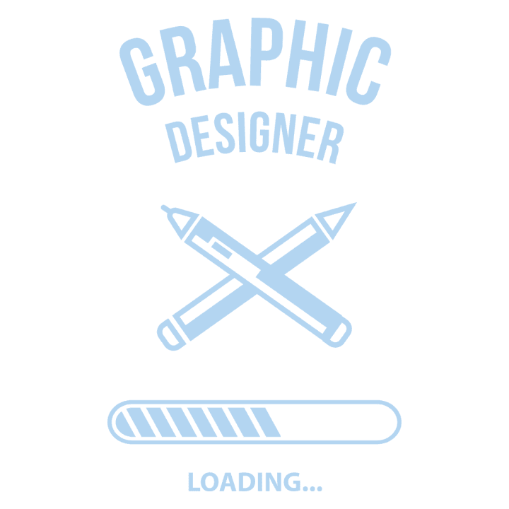 Graphic Designer Loading Camiseta de mujer 0 image