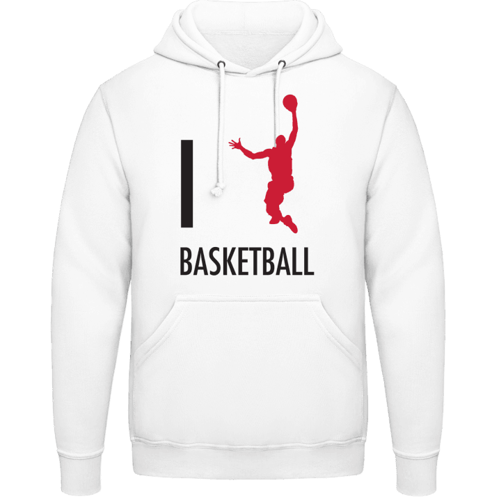 I Love Basketball Hoodie contain pic