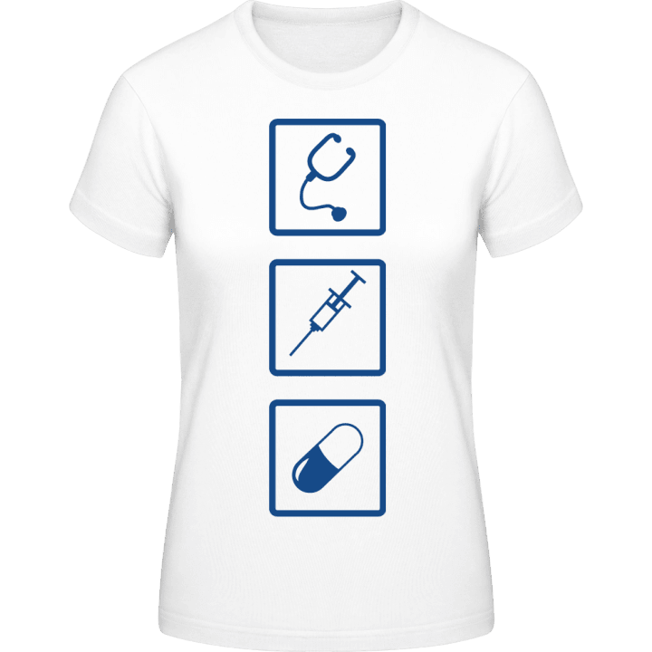 Medical Care T-shirt för kvinnor contain pic