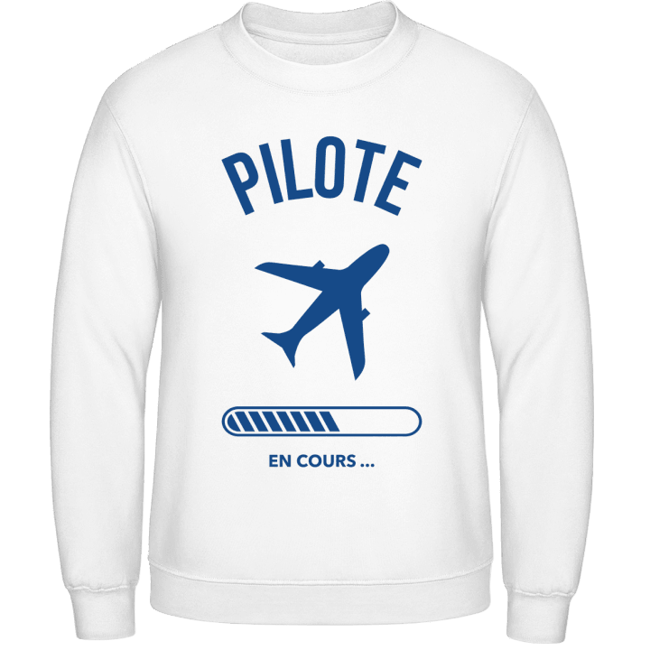 Pilote en cours Sweatshirt contain pic