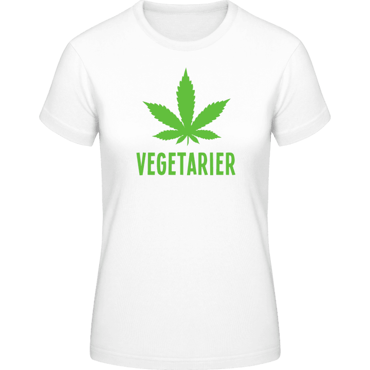 Vegetarier Marihuana T-shirt pour femme contain pic