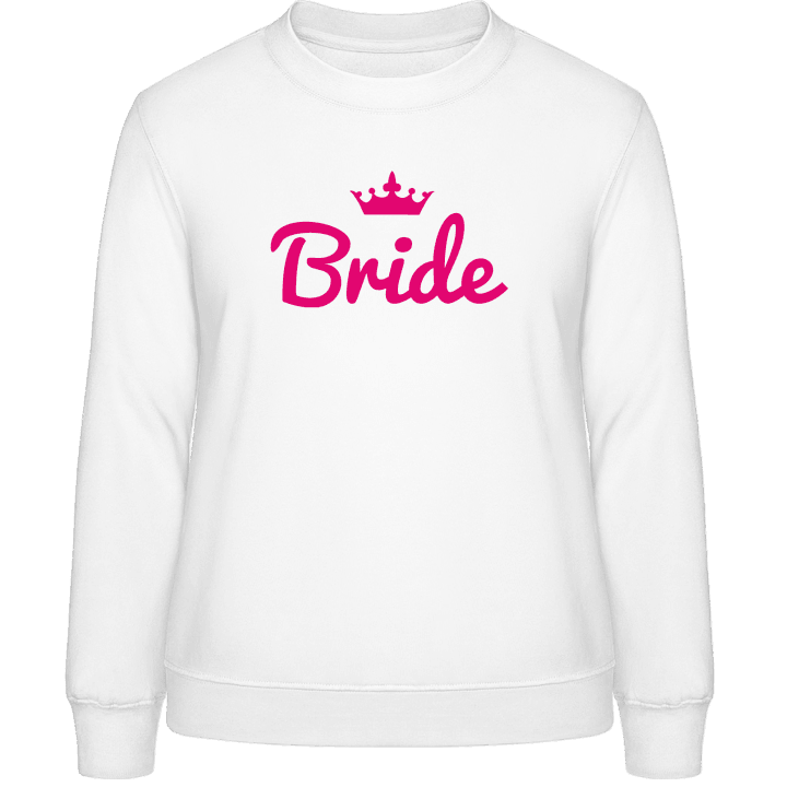 Bride Crown Sweatshirt för kvinnor contain pic