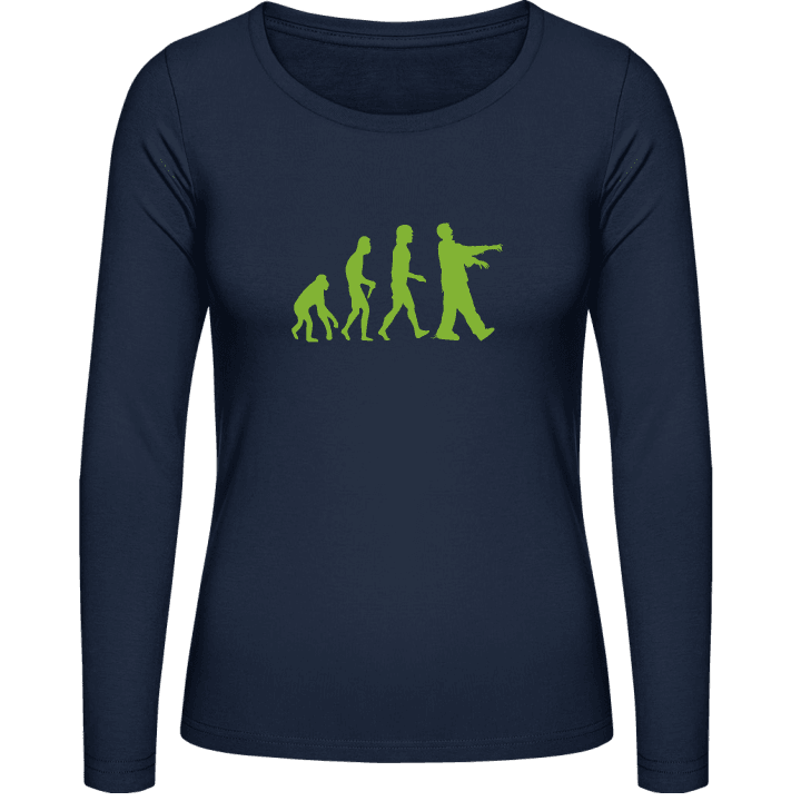 Zombie Evolution Langærmet skjorte til kvinder 0 image