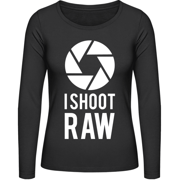 I Shoot Raw Langermet skjorte for kvinner 0 image