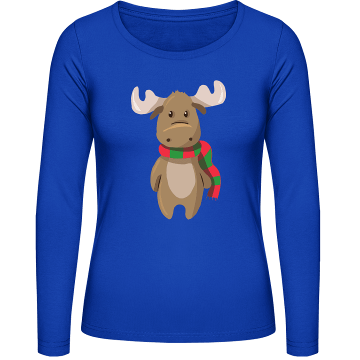 Little Elk Moose Vrouwen Lange Mouw Shirt 0 image