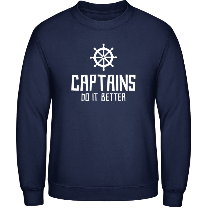 Captains Do It Better Sudadera contain pic
