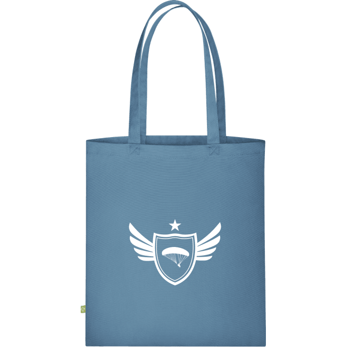 Winged Paraglider Logo Väska av tyg contain pic