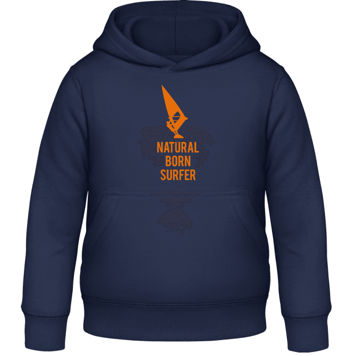 Natural Born Surfer Kids Hoodie contain pic