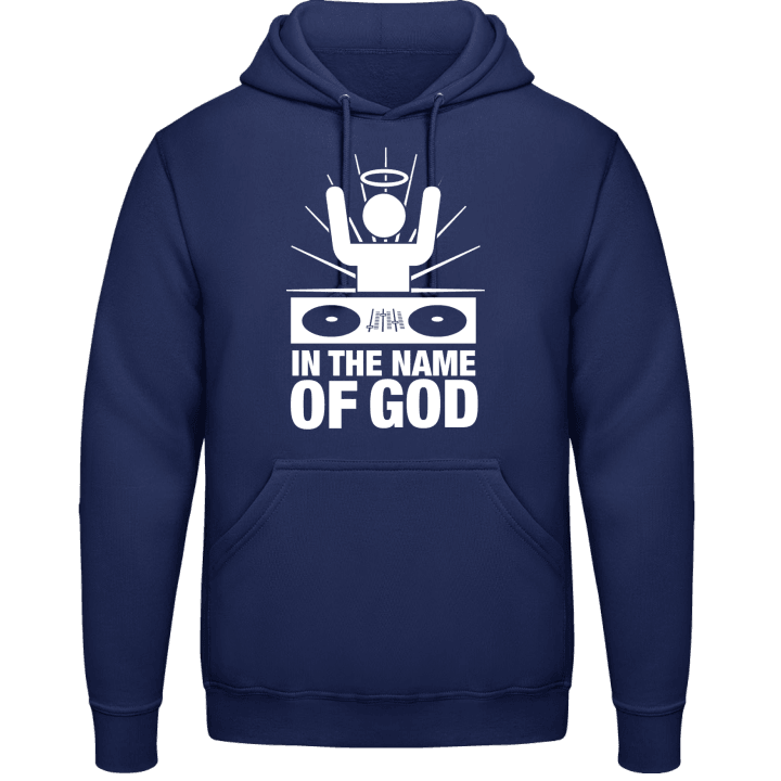 God Is A DJ Hoodie contain pic