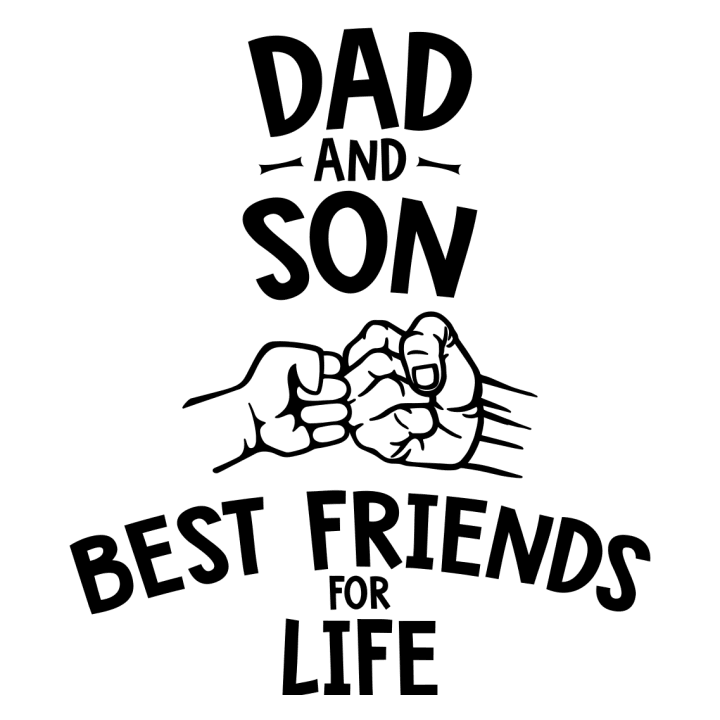 Dad And Son Best Friends For Life Hoodie 0 image